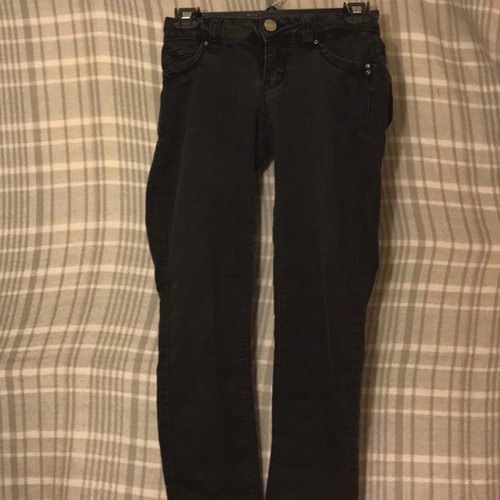 YMI black stretch jeans